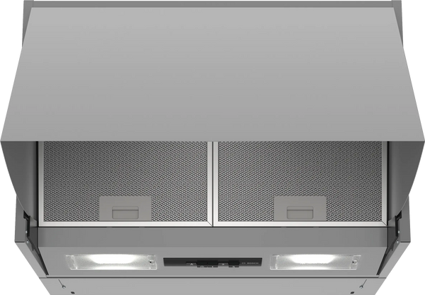 Bosch Series 2 60cm integrated pull-out cooker hood in Silver