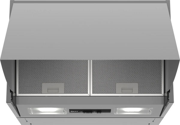 NEFF D61MAC1X0B N30 60cm integrated cooker hood in Silver