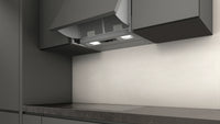 NEFF D61MAC1X0B N30 60cm integrated cooker hood in Silver