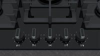 NEFF N 70 T27CS59S0 75cm 5 burner gas hob in Black