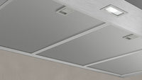 NEFF N 50 90cm wall-mounted chimney cooker hood in Stainless Steel
