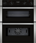 NEFF N50 J1ACE2HN0B built-under double oven in Stainless Steel