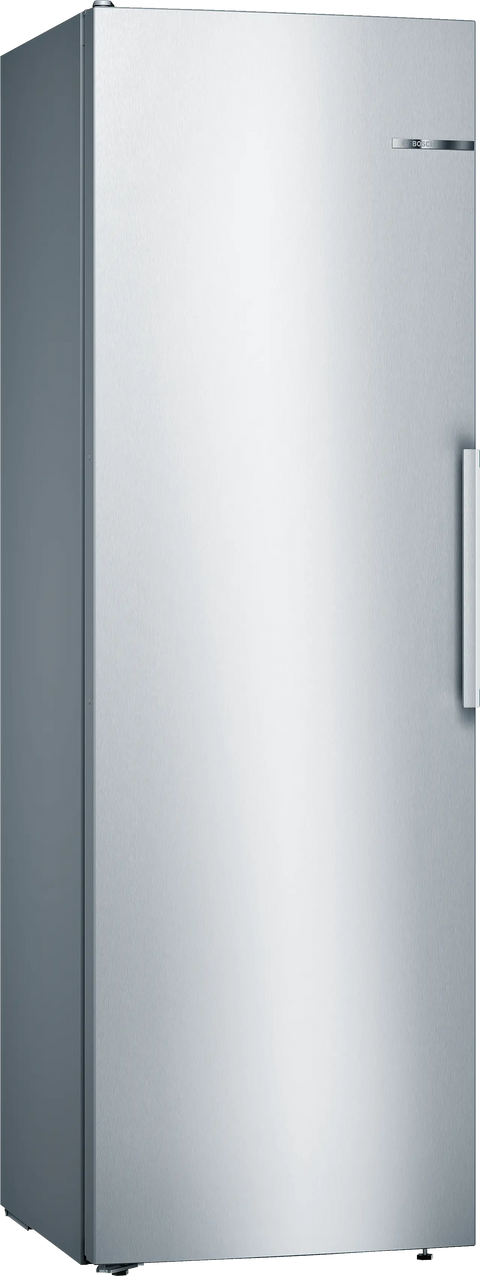 Bosch Series 4 Freestanding Larder Fridge - Stainless Steel Look | KSV36VLEP