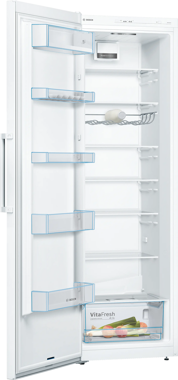 Bosch KSV36VWEPG Series 4 freestanding larder fridge in White