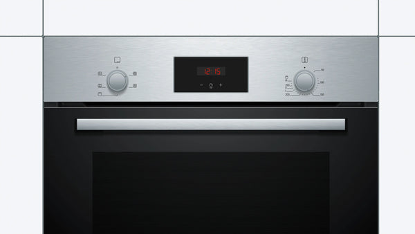 Bosch Series 2 HHF113BR0B Built-In Single Oven in Stainless Steel