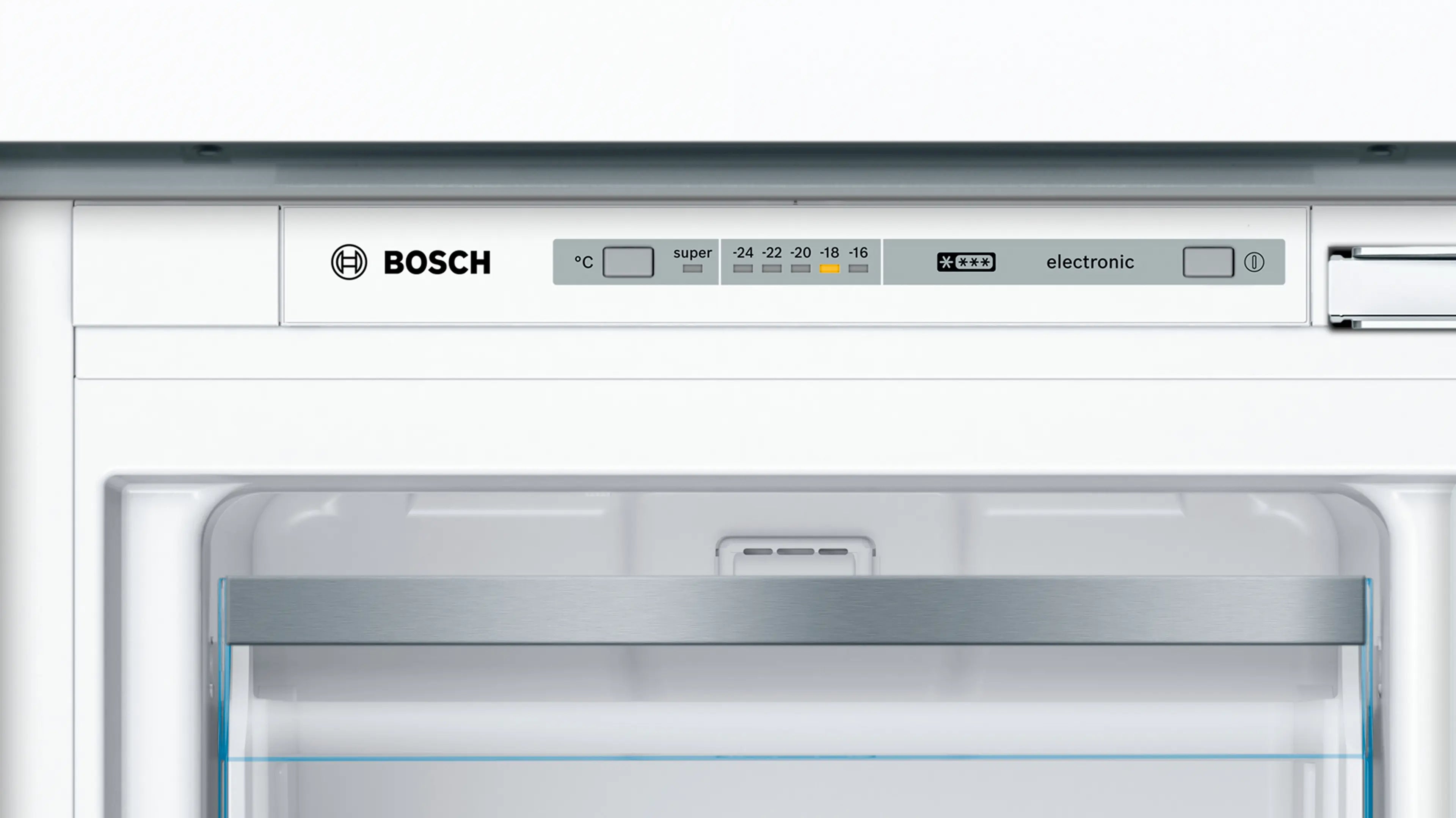 Bosch GIV21AFE0 Series 4 built-in under counter freezer with three drawers