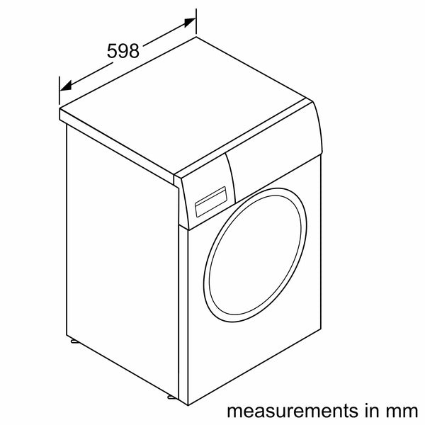 Bosch Series 6 9kg 1400 rpm Washing Machine | WGG24409GB