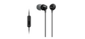 Sony MDR-EX15AP Wired In-Ear Earphones with Microphone - Black - official product image