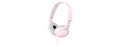 Sony MDR-ZX110 Wired On-Ear Headphones - Pink - official product image