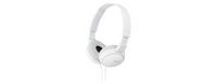 Sony MDR-ZX110 Wired On-Ear Headphones - White - official product image