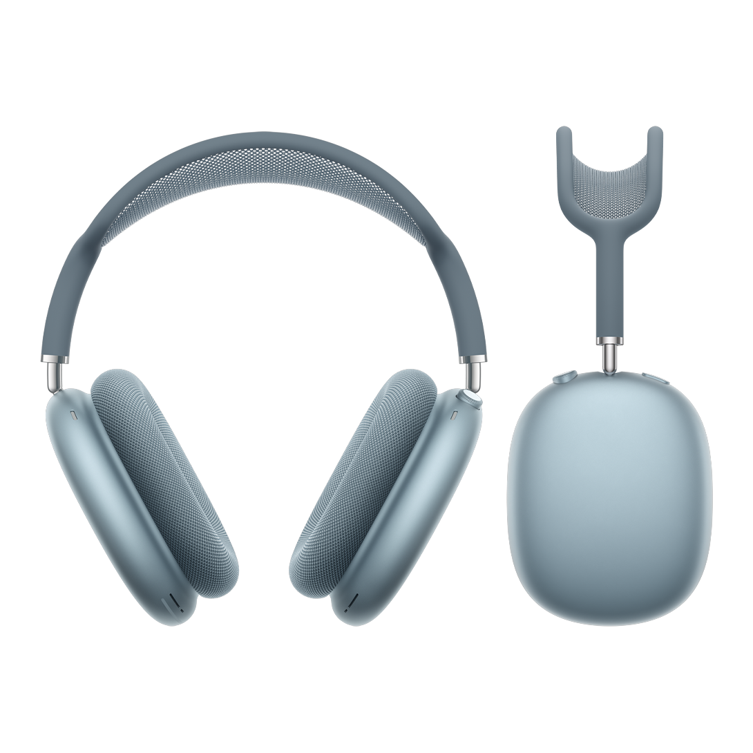 Apple AirPods Max 2 Wireless Over-Ear Headphones - Blue - front view