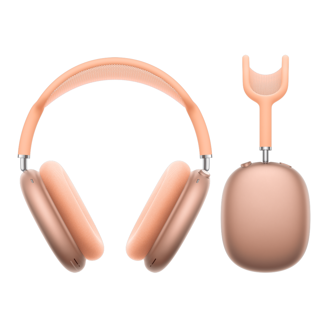 Apple AirPods Max 2 Wireless Over-Ear Headphones - Orange - front view
