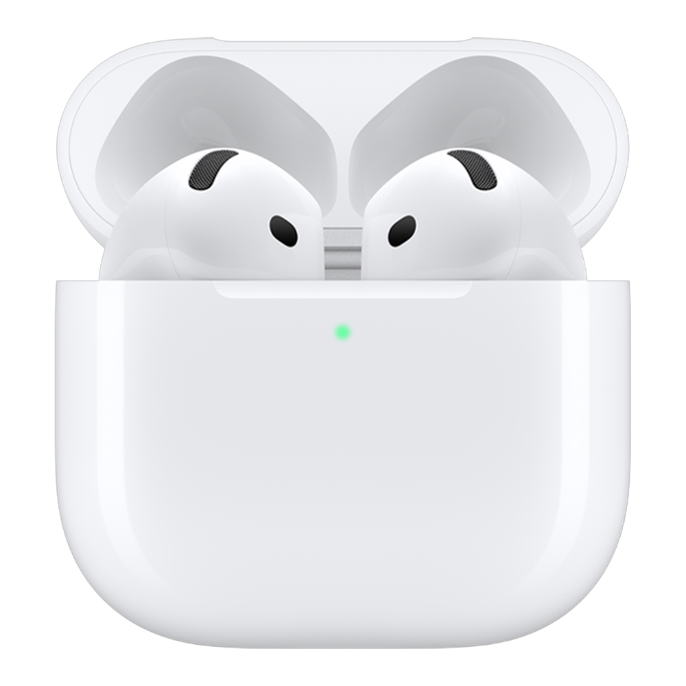 Apple AirPods 5 Wireless Earbuds with USB-C Charging Case - White - in the Charging Case