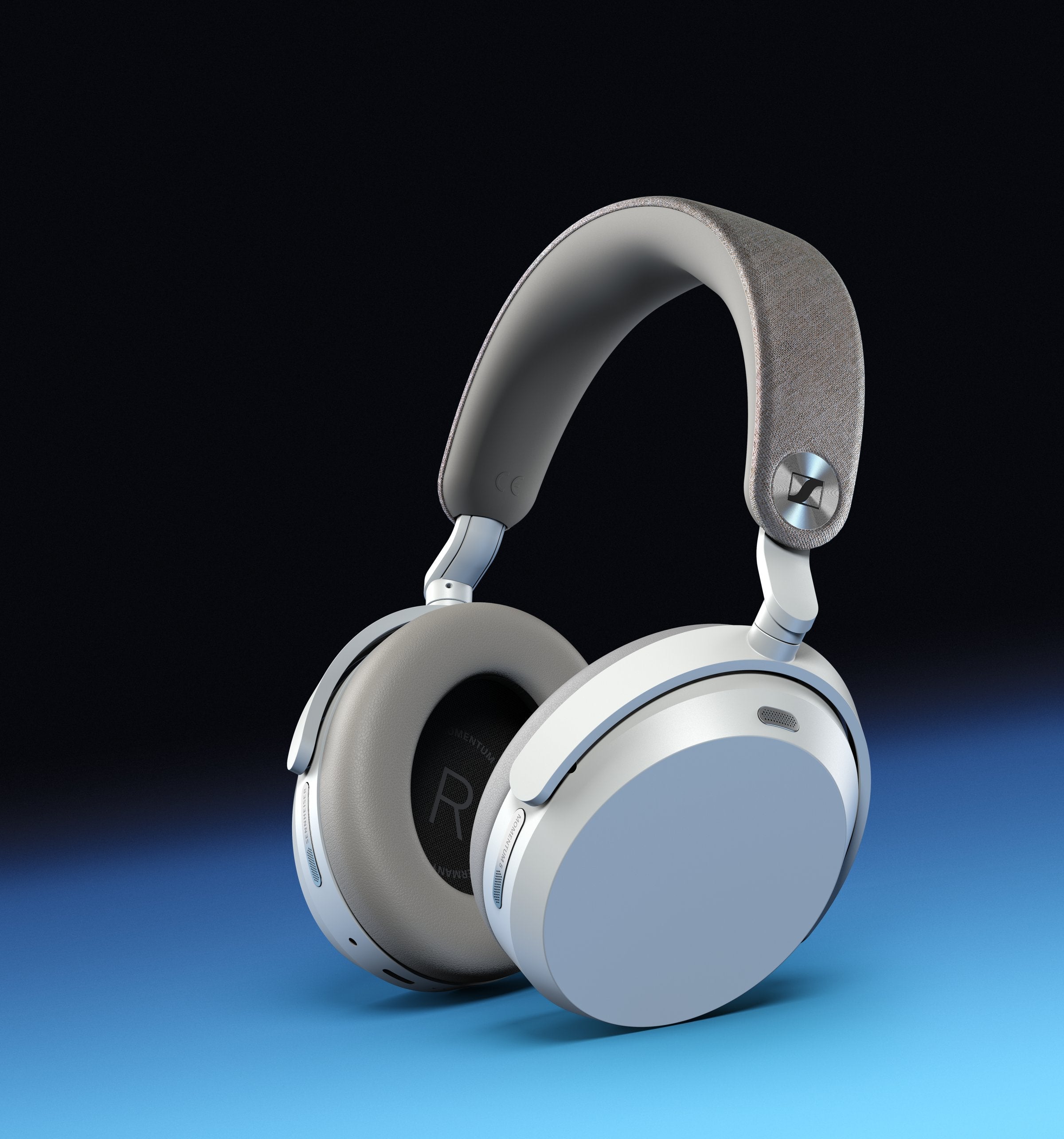 Sennheiser MOMENTUM 5 Wireless Headphones White — lifestyle shot