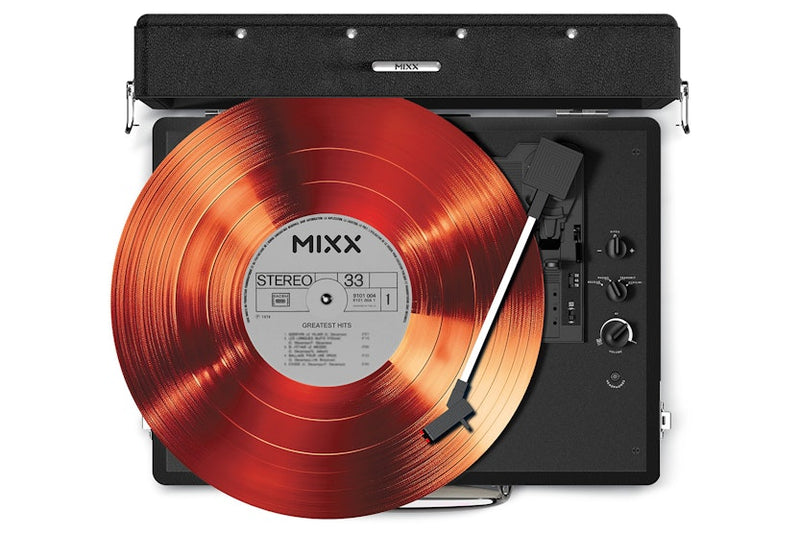 Mixx Revival 55 Stereo Vinyl Record Deck Black | MRRP-55-BK-460