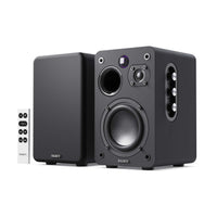 Majority D70X Active Powered Bookshelf Speakers, Black - product image 1