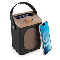 Majority Little Shelford Portable Bluetooth DAB/FM Radio, Black - product image 1