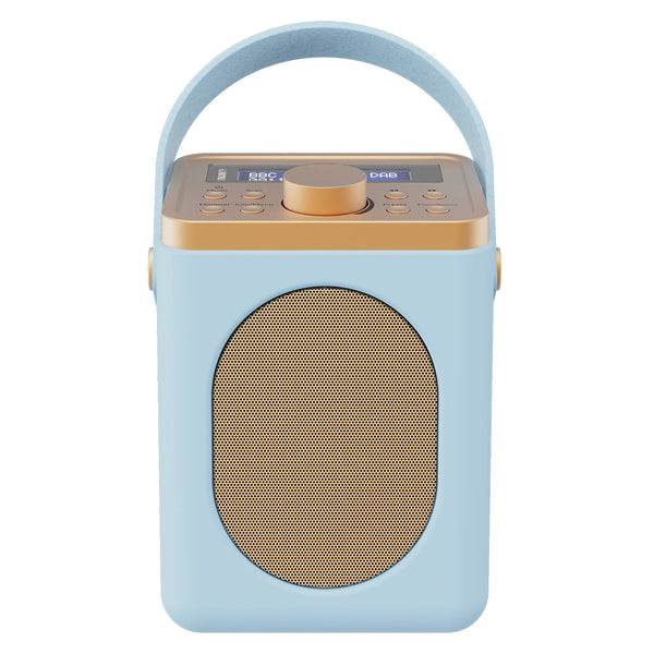Majority Little Shelford Portable Bluetooth DAB/FM Radio, Duck Egg - product image 1