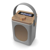 Majority Little Shelford Portable Bluetooth DAB/FM Radio, Grey - product image 1