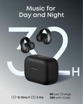 soundcore AeroClip Open-Ear Earbuds, Black - official product image