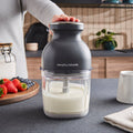 Morphy Richards 3-in-1 Mini Chopper Food Processor Rechargeable 800ml Black & Glass product image