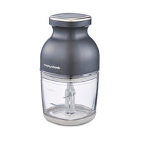 Morphy Richards 3-in-1 Mini Chopper Food Processor Rechargeable 800ml Black & Glass product image