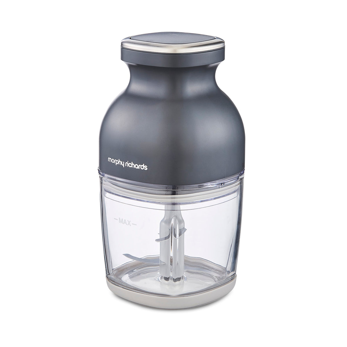 Morphy Richards 3-in-1 Mini Chopper Food Processor Rechargeable 800ml Black & Glass product image