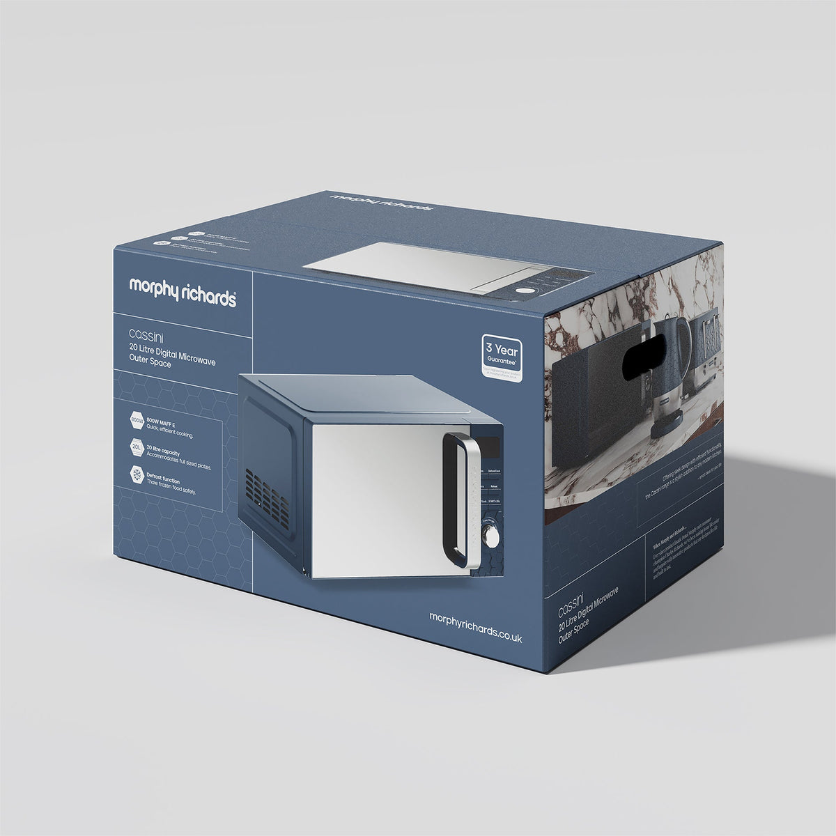 Morphy Richards Cassini Microwave 20L 800W Digital Outer Space product image