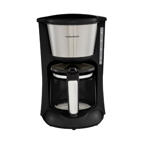 Morphy Richards Equip Coffee Machine Filter 1.2L Brushed Stainless Steel product image