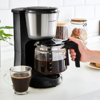 Morphy Richards Equip Coffee Machine Filter 1.2L Brushed Stainless Steel product image