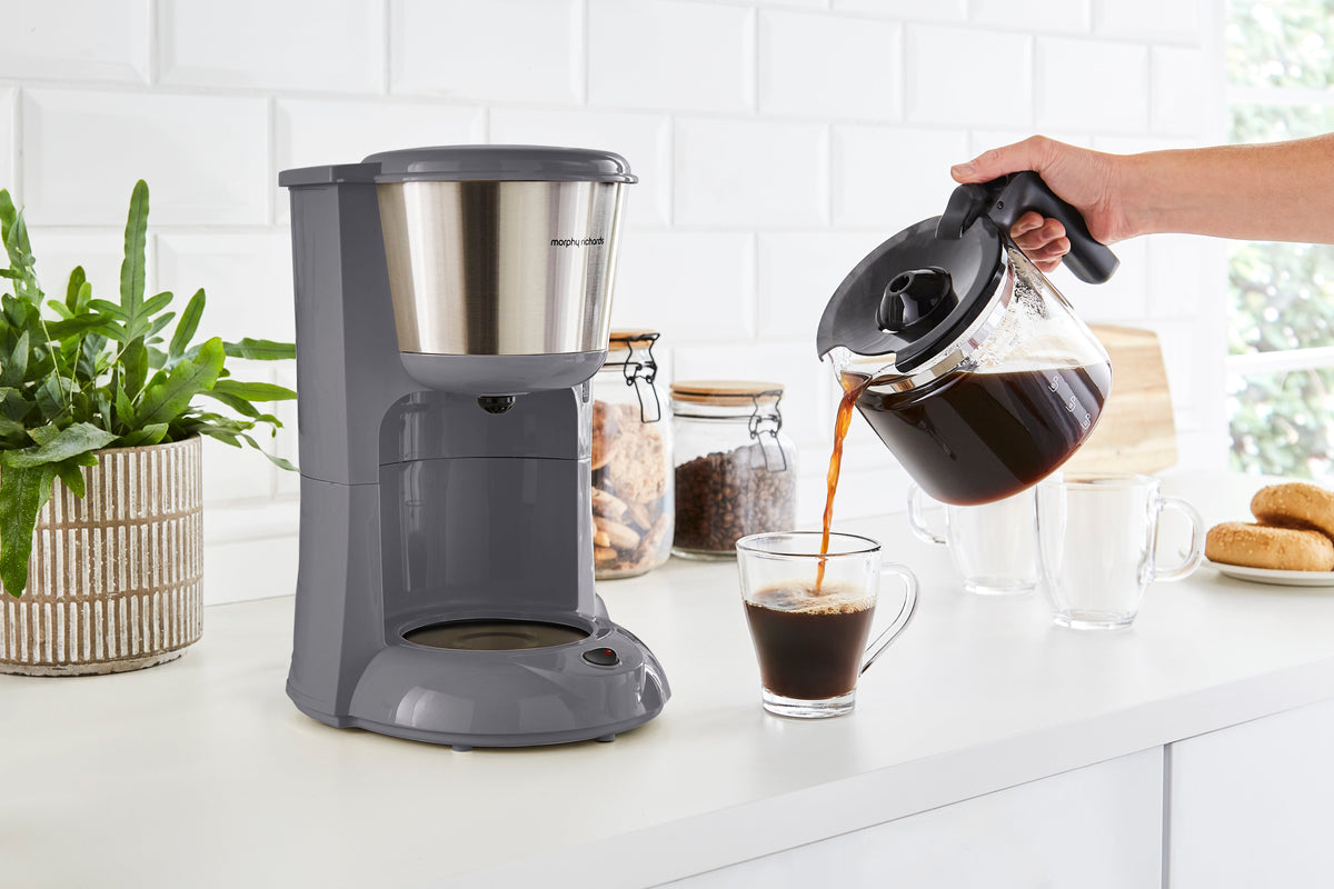 Morphy Richards Equip Coffee Machine Filter 1.2L Grey product image