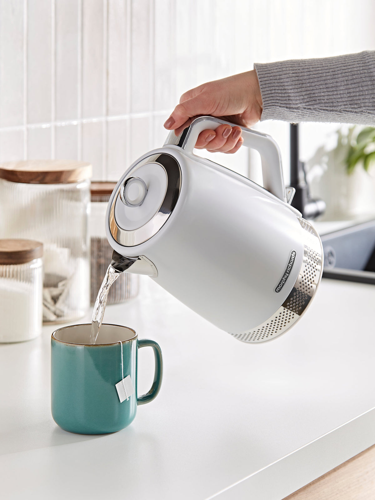 Morphy Richards Illumination Kettle 1.7L White product image