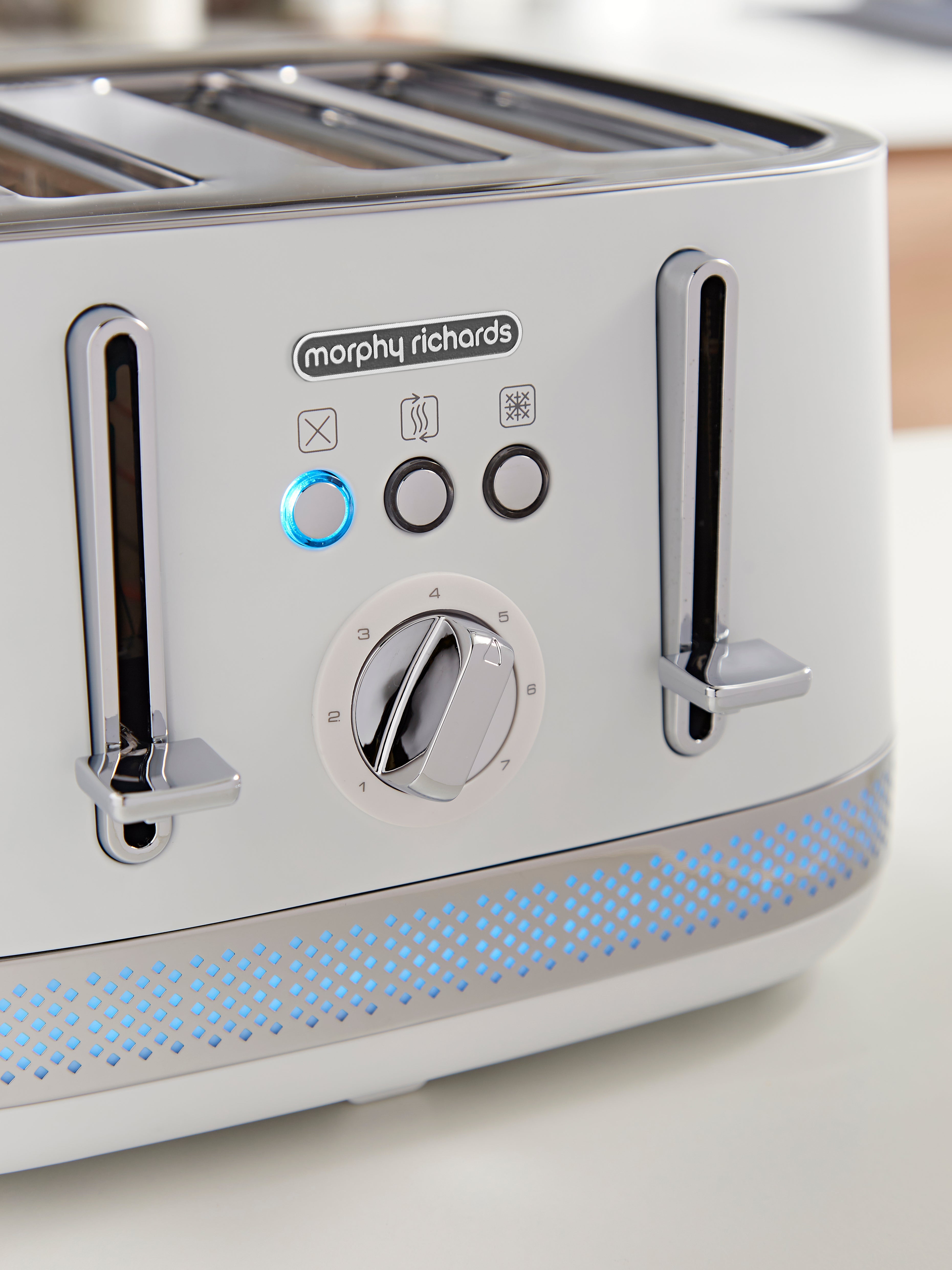 Morphy Richards Illumination Toaster 4-Slice White product image