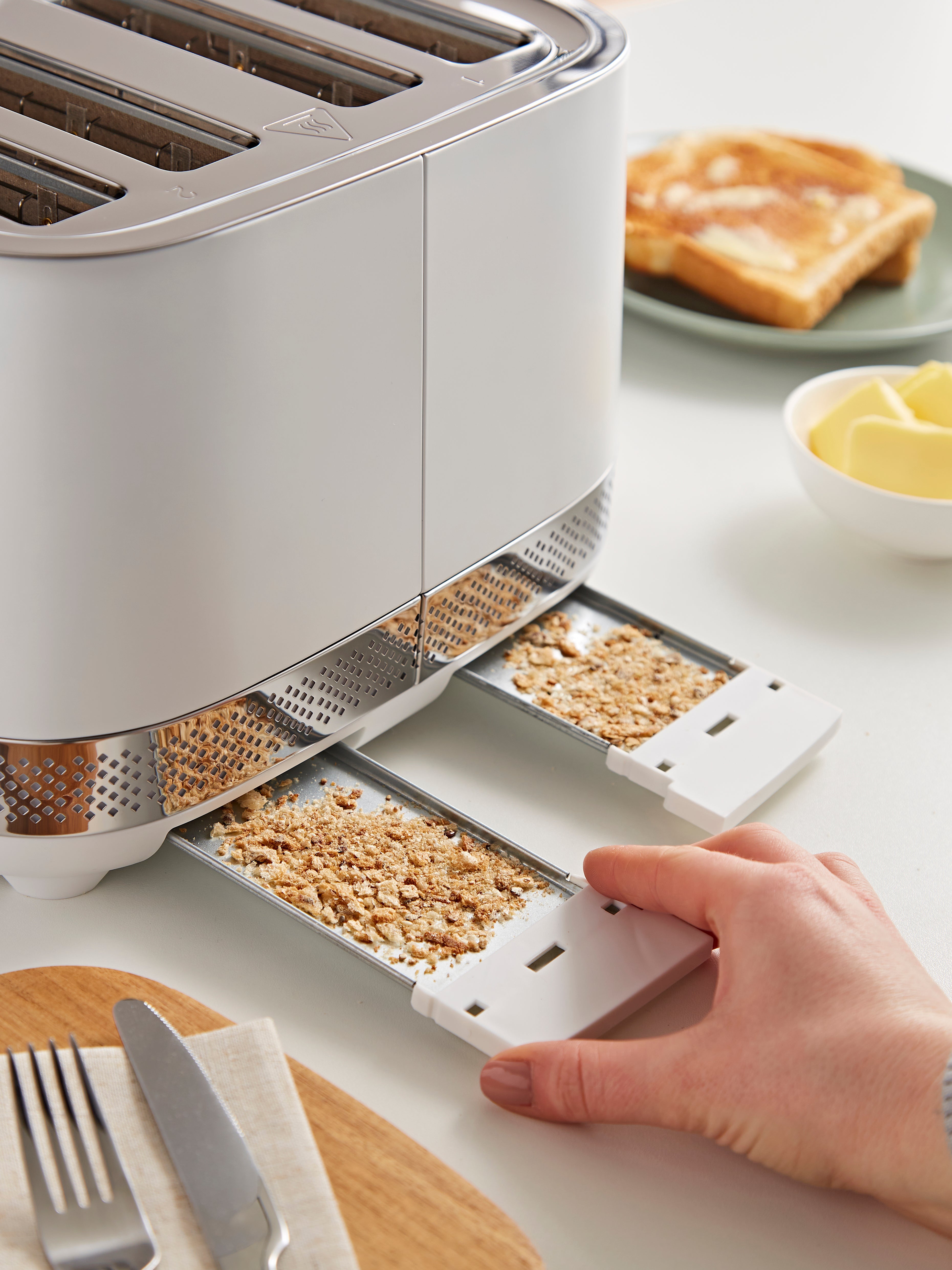 Morphy Richards Illumination Toaster 4-Slice White product image