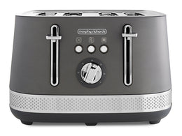 Morphy Richards Illumination Toaster 4-Slice Titanium | 248022