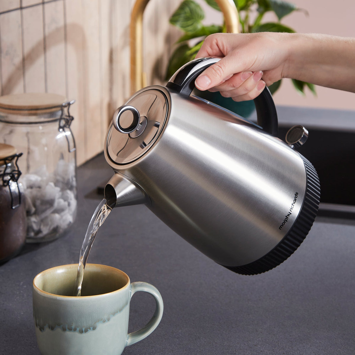 Morphy Richards Essentials Kettle 1.7L Black product image