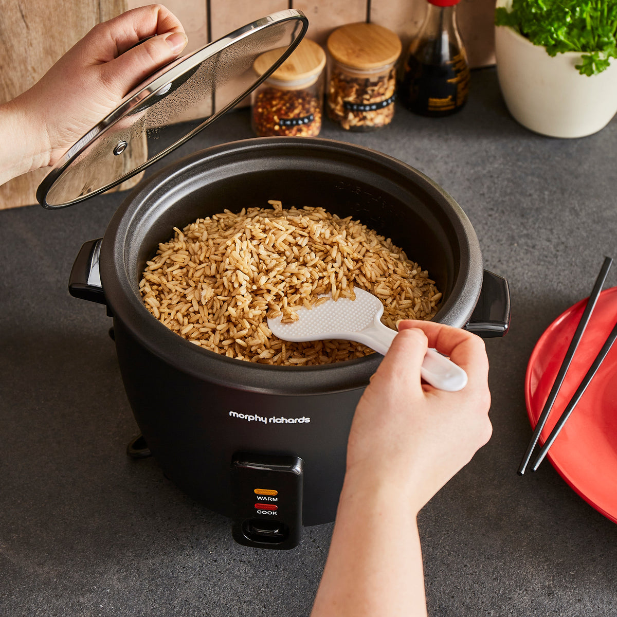 Morphy Richards Rice Cooker 8 Cup White product image