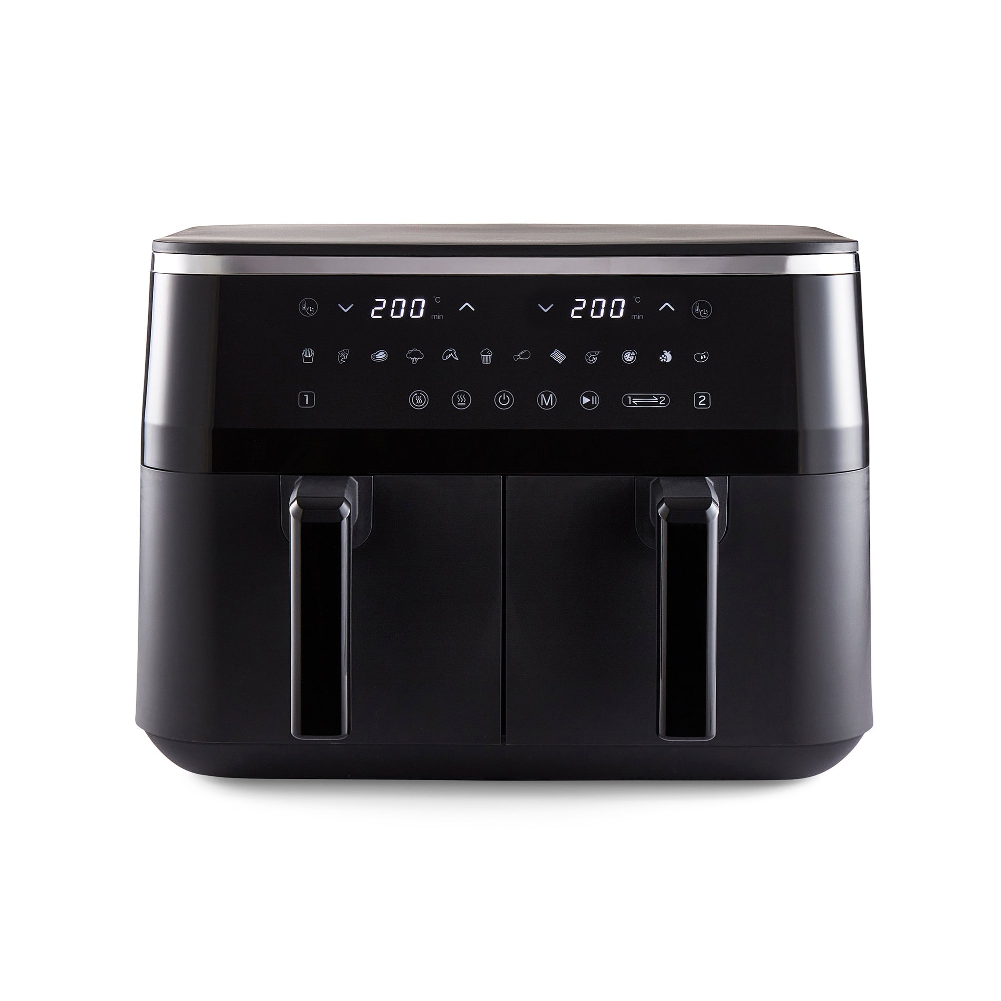 Morphy Richards Shadow Air Fryer Dual Basket 9L Black product image