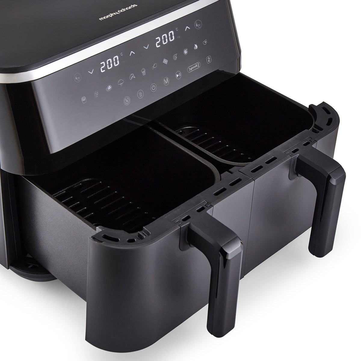 Morphy Richards Shadow Air Fryer Dual Basket 9L Black product image