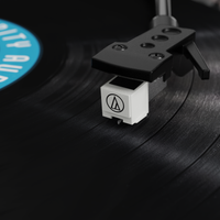Majority Moto Bluetooth Turntable, Walnut - official product image