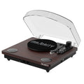 Majority Moto Bluetooth Turntable, Walnut - official product image