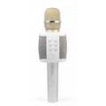 Technaxx MusicMan Karaoke Fabric Microphone - Grey - BT-X44