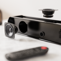 Majority Naga 80 Bluetooth Soundbar, Black - official product image