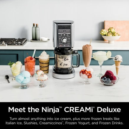 Ninja Creami Deluxe Ice Cream & Frozen Dessert Maker | NC501