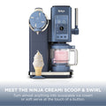 Ninja CREAMi Scoop & Swirl Soft Serve Maker - Navy - meet the CREAMi Scoop & Swirl
