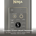 Ninja CREAMi Scoop & Swirl Soft Serve Maker - Mocha - 6 classic scoop programmes