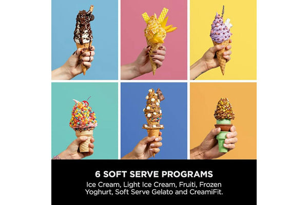 Ninja Swirl by CREAMi 13‑in‑1 Soft Serve & Ice Cream Maker | NC701UK