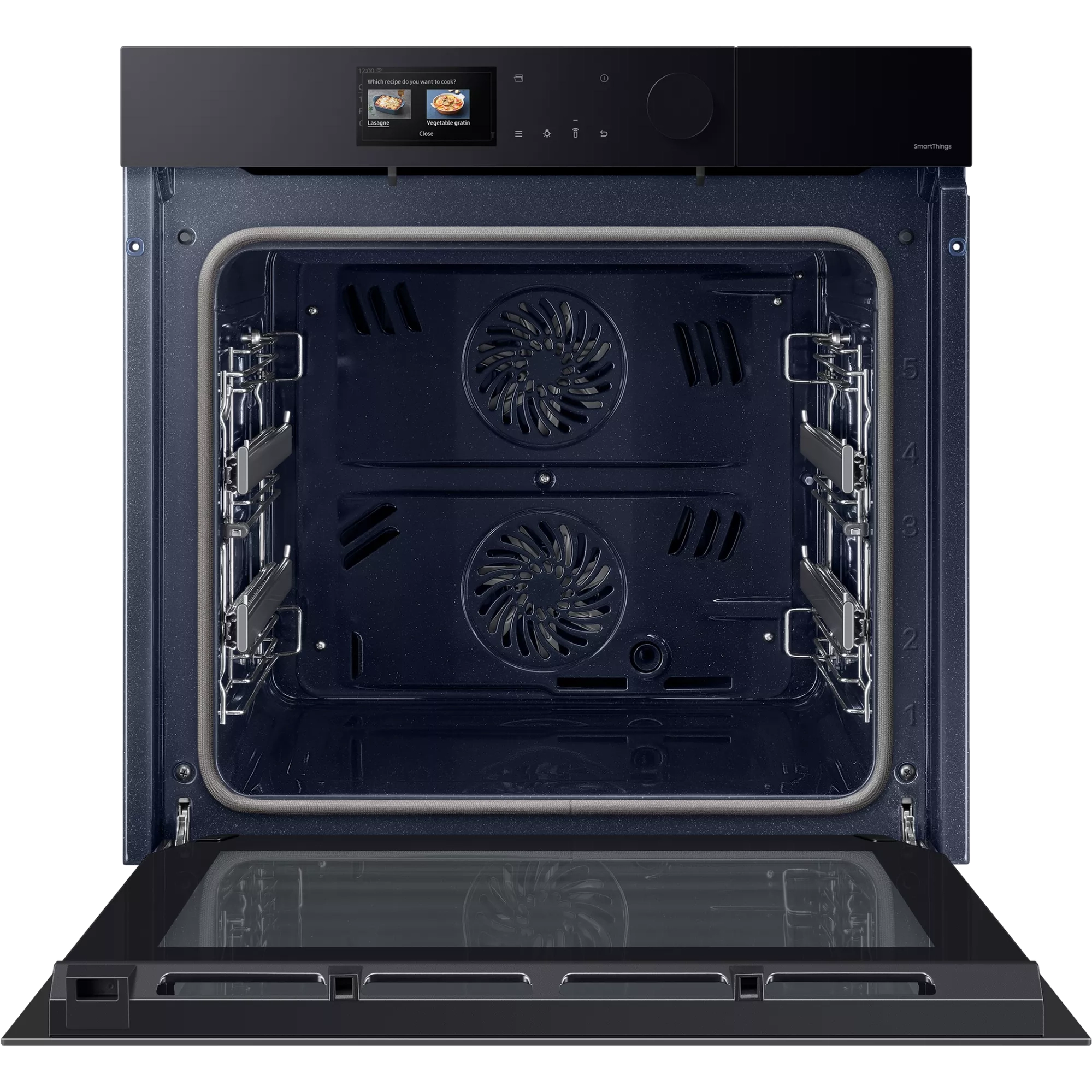Samsung Series 7 Dual Cook Steam Oven w/ AI Pro Cooking - Clean Black | NV7B7997AAK/U4 Samsung Oven Euronics Ireland