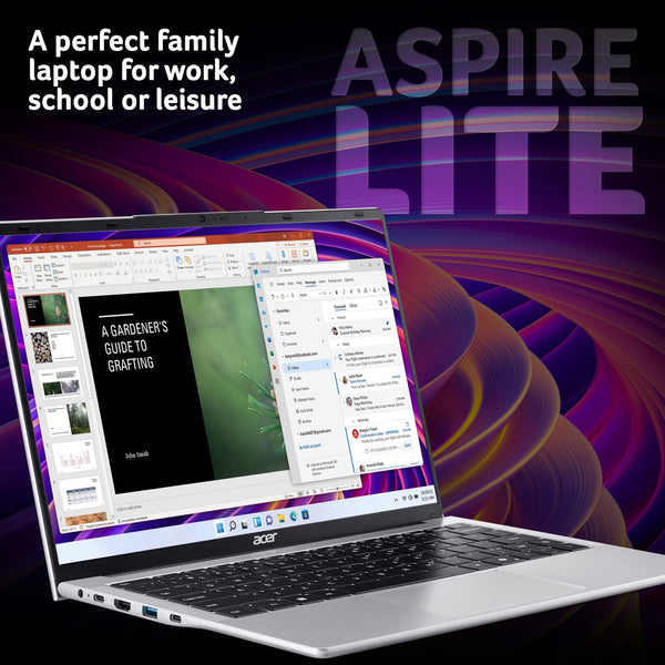 Acer Aspire Lite AL14-32P C3 N355 8GB 256GB SILVER | NX.D2TEK.002