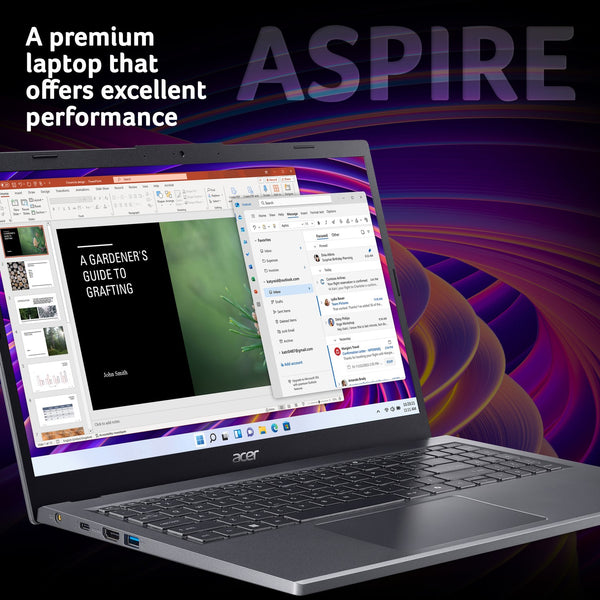 Acer Aspire 15 laptop in Iron Grey